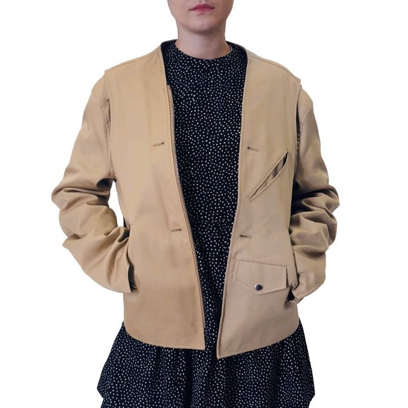 Helmut Lang buildout twill moto hooded jacket - Picture 4 of 5